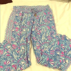 Lily Pulitzer for Target beach pants sz M